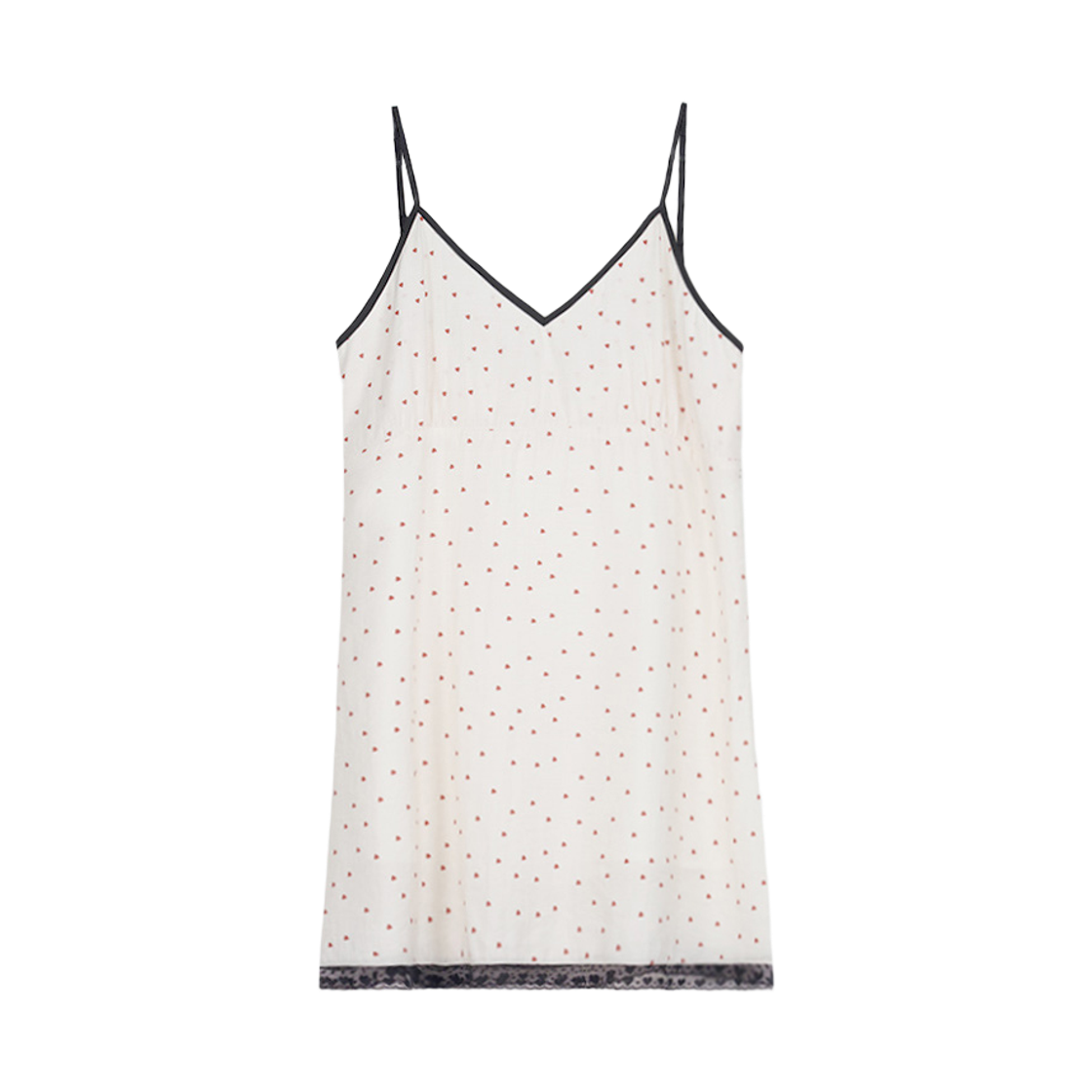 뮈르뮈르 데시아 하트 레이스 원피스(MURMURE Desia Heart Lace Dress)