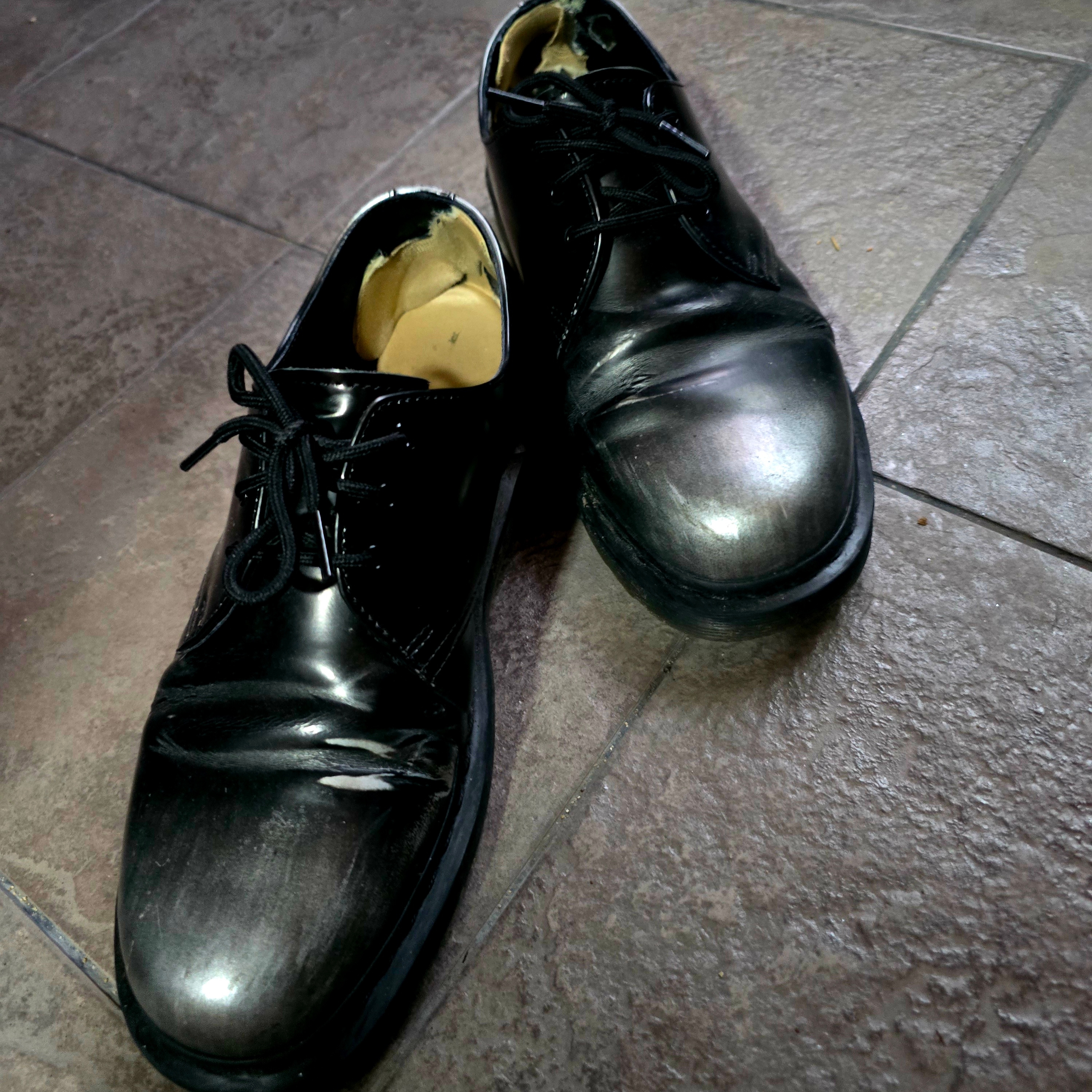 Dr. Martens 1461 Silver Arcadia Multi 착용 스타일