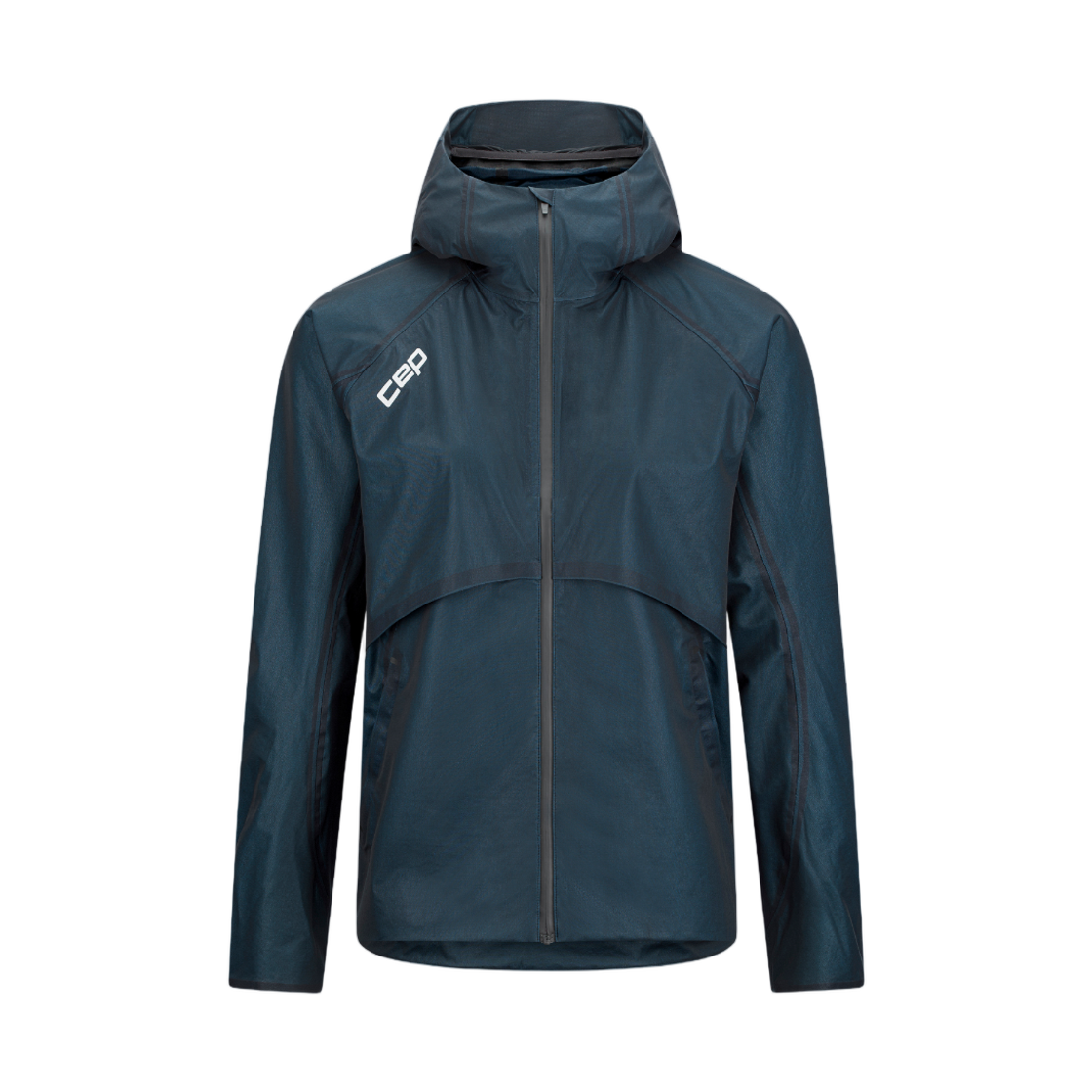 (W) CEP 프로 런 3L 자켓 블루((W) CEP Pro Run 3L Jacket Blue)