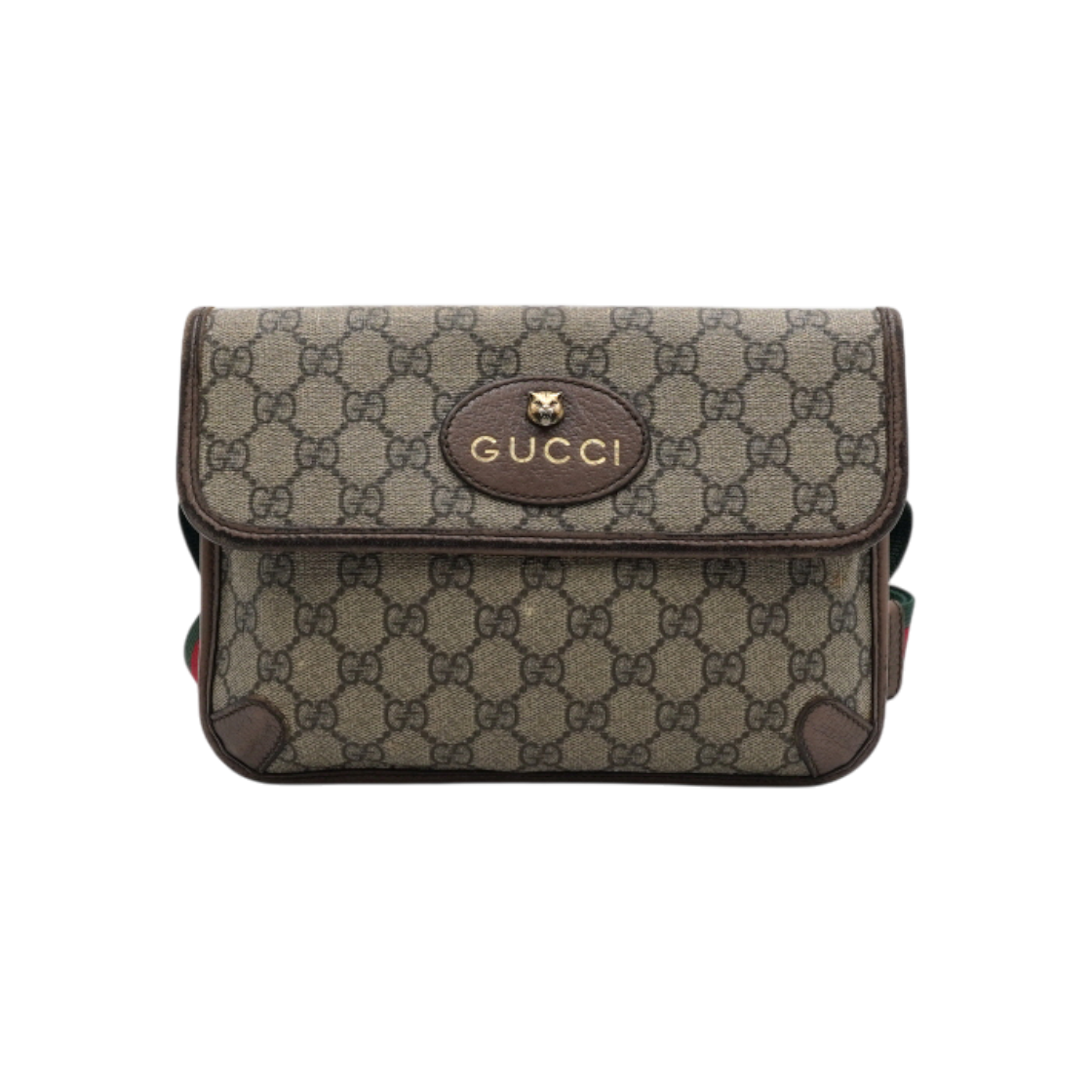 ITRU28EKH3NE Gucci 493930 GG Supreme Neo Vintage Belt Bag