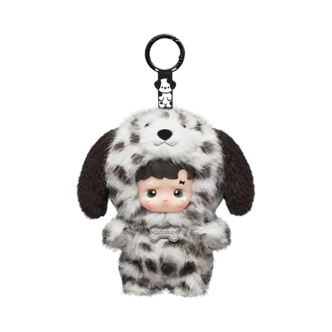 - Pop Mart Hacipupu Take Me Home Series Vinyl Plush Pendant Cling Whimper (Opened Case)