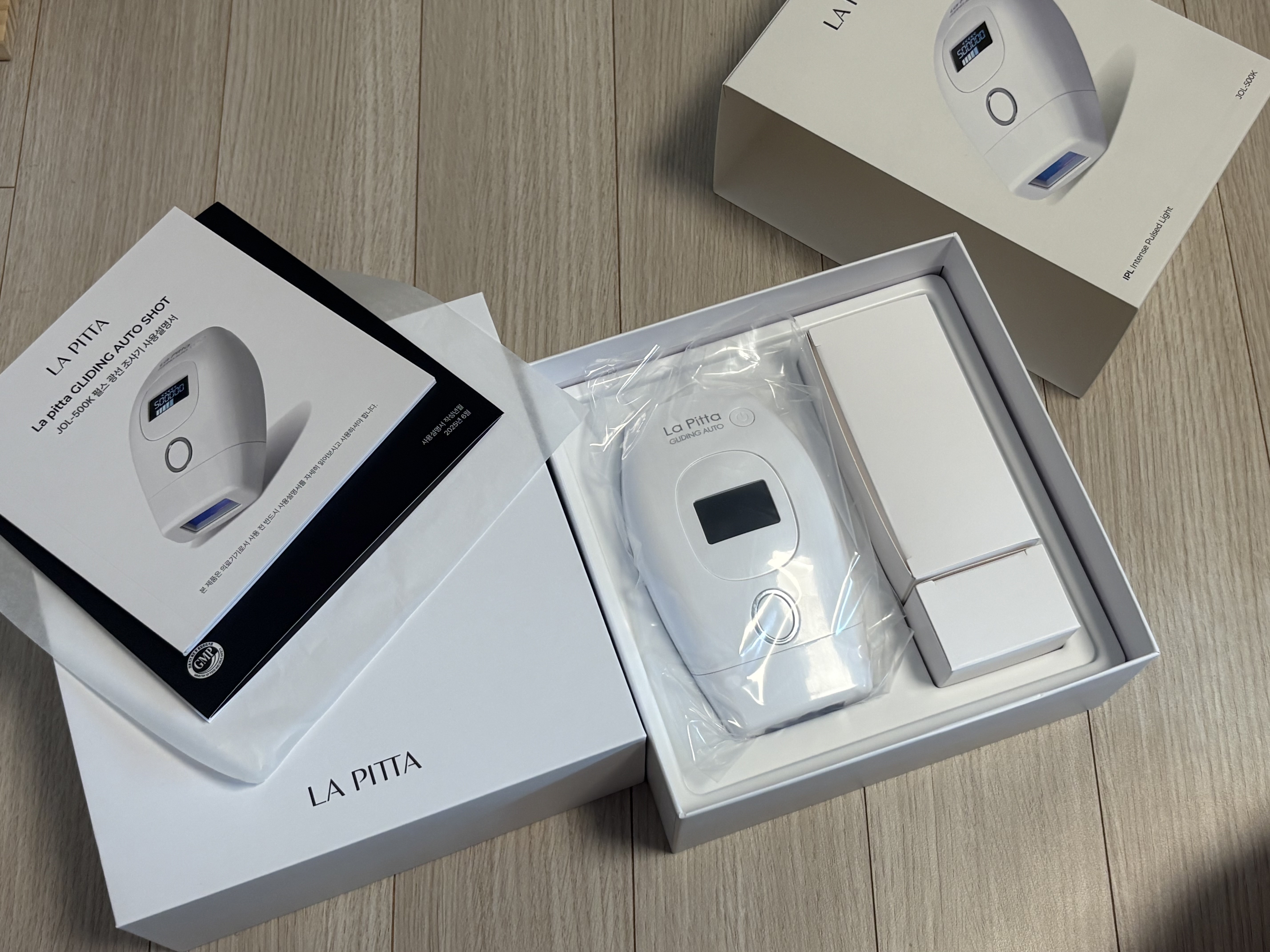 LA PITTA Gliding IPL Hair Removal Medical Device 착용 스타일