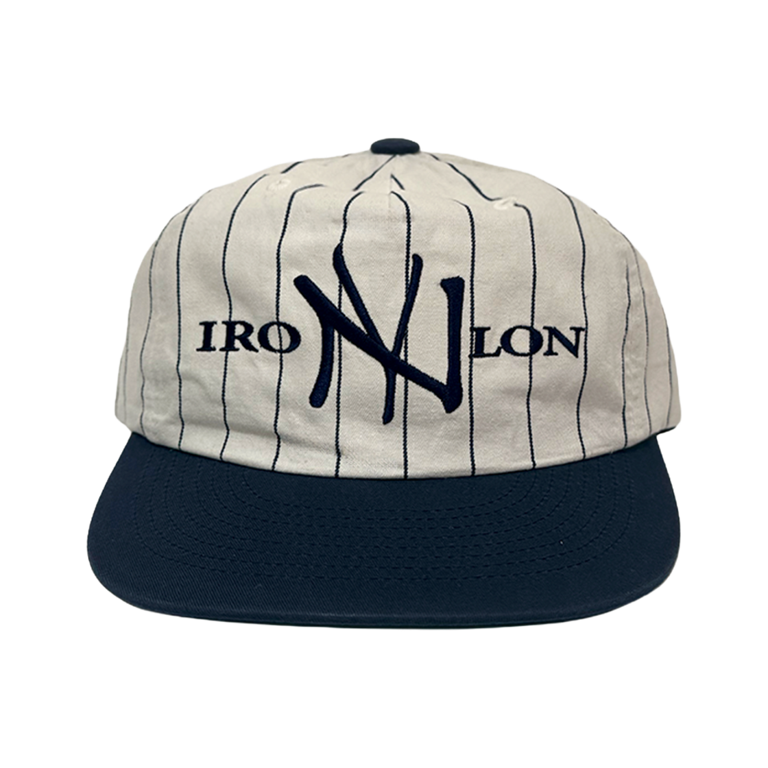 마스컴퍼니 아이러니 나일론 캡 화이트/네이비(Mascompany Irony Nylon Cap White/Navy)