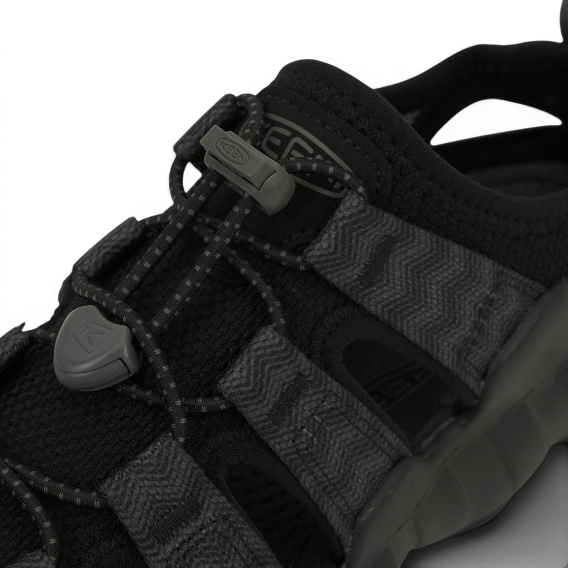 킨 하이퍼포트 H2 샌들 블랙 스틸 그레이(Keen Hyperport H2 Sandal Black Steel Grey) - 7