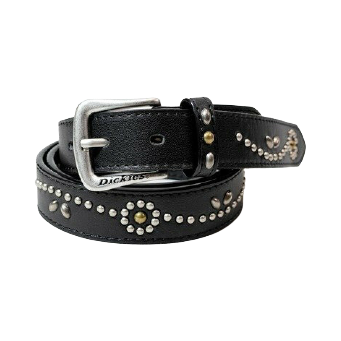 디키즈 x 잭로즈 30mm 스터드 벨트 블랙(Dickies x Jackrose 30mm Studded Belt Black)