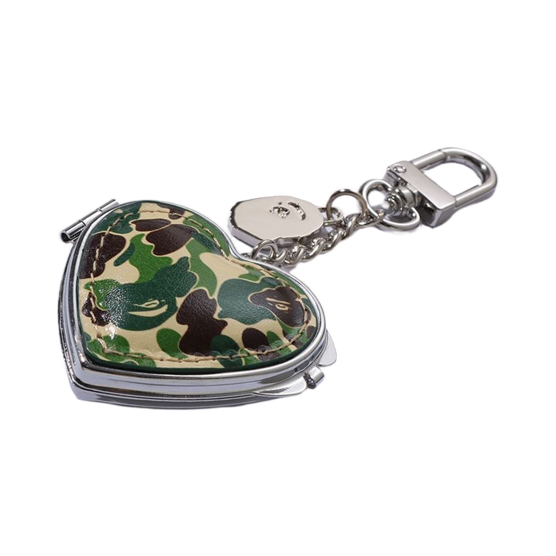 베이프 ABC 카모 하트 미러 마일로 참 그린(BAPE ABC Camo Heart Mirror Milo Charm Green) - 2