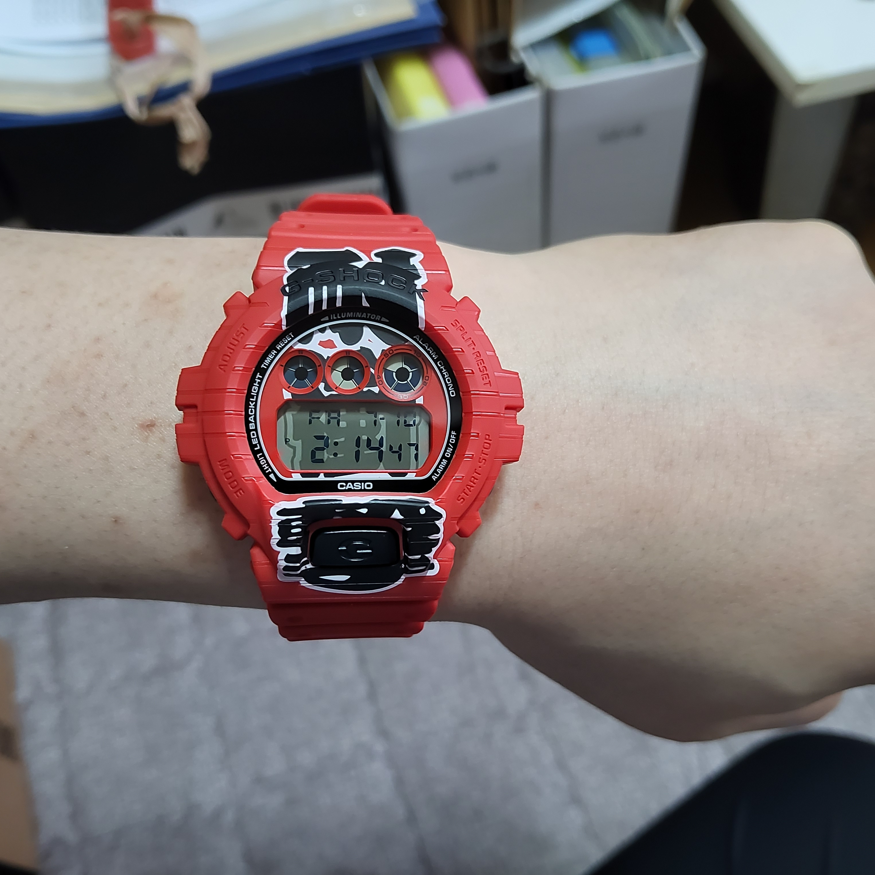 Casio G-Shock DW-6900AKA-4 착용 스타일 - 8