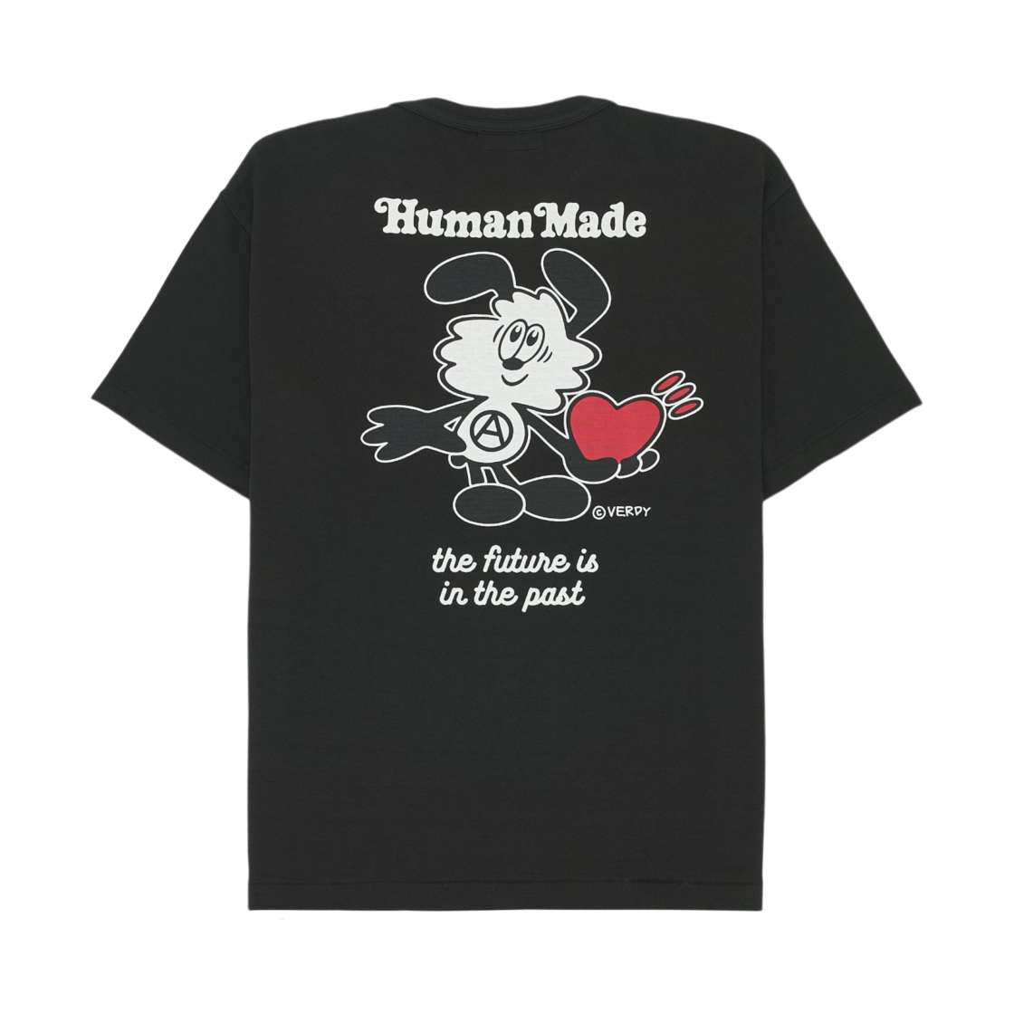 휴먼 메이드 x 베르디 x 롯데 뮤지엄 그래픽 티셔츠 블랙(Human Made x Verdy x Lotte Museum Graphic T-Shirt Black)