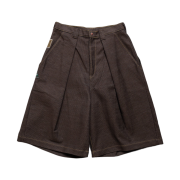 Kapital Century Denim Kome Kome Jorts No. 5 Shallow Kakishibu
