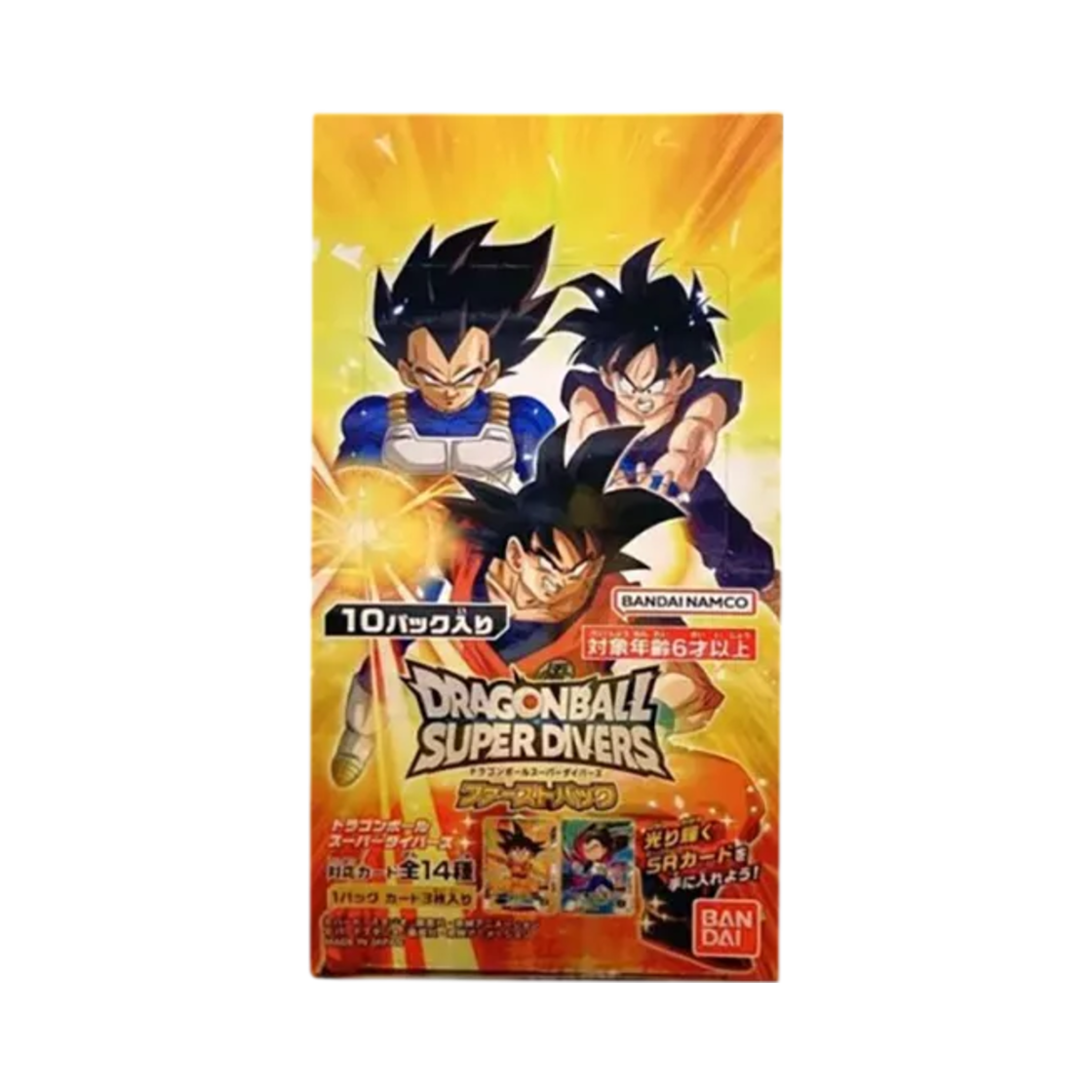 드래곤볼 슈퍼카드 게임 슈퍼 다이버즈 퍼스트 팩 박스 (10팩/일어판)(Dragon Ball SCG Super Divers First Pack Box (Pack Of 10/Japanese Ver.)) - 1