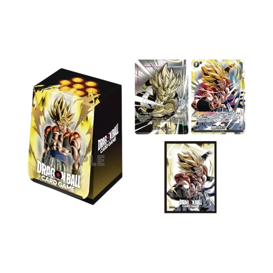 드래곤볼 슈퍼카드 게임 오피셜 카드 케이스 & 슬리브 세트 03 고지타(Dragon Ball SCG Official Card Case & Card Sleeve Set 03 Gogeta) - 1