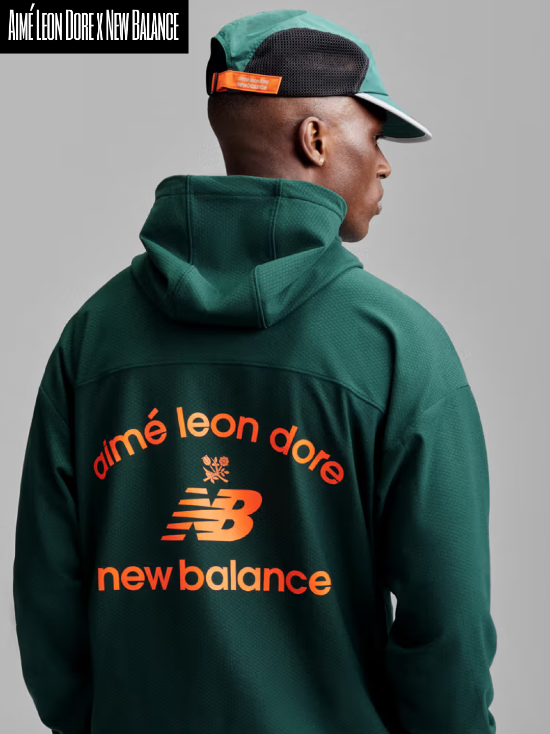 New Balance x Aime Leon Dore 1300 Made in USA Navy, New Balance x Aime Leon Dore 993 Made in USA Pine Grove 착용 스타일 - 2