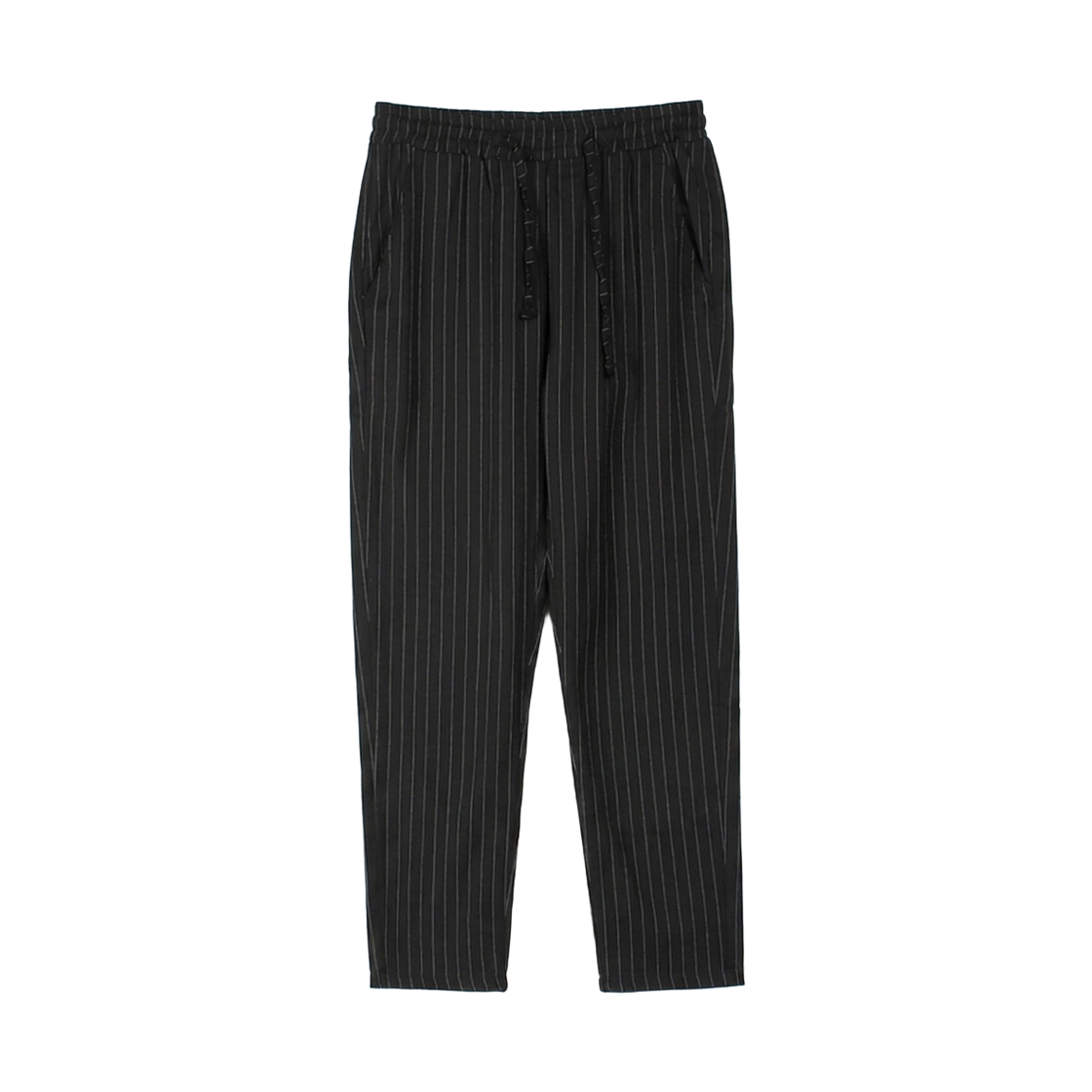 GC8613 GCLIP Banded Stripe Slacks Black