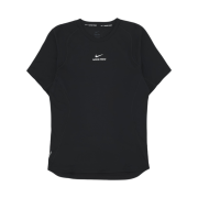 Nike Pro Training Dri-Fit Short Sleeve Top Black White - Asia