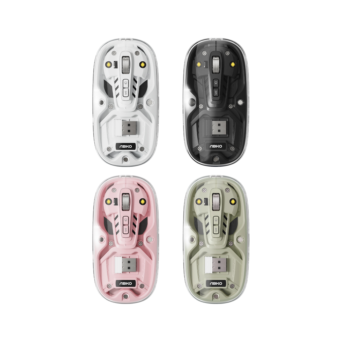 앱코 APM03 오피스에어 저소음 무선 블루투스 저소음 마우스(ABKO APM03 Office Air Low Noise Wireless Bluetooth Low Noise Mouse)