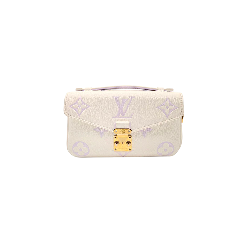ITQ7Q35CR85R Louis Vuitton Monogram Empreinte Bi-Color Pochette Metis East West
