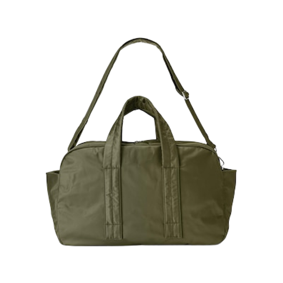 GU 나일론 보스턴 백 그린(GU Nylon Boston Bag Green)
