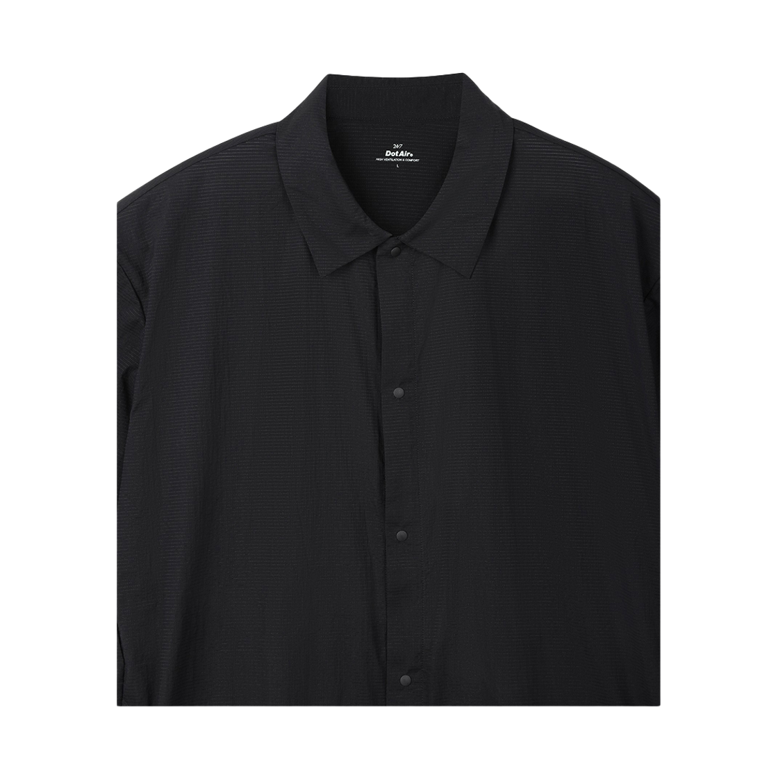 24/7 시리즈 TORAY DOT-AIR 하프 셔츠(24/7 series TORAY DOT-AIR Shirts Black) - 3
