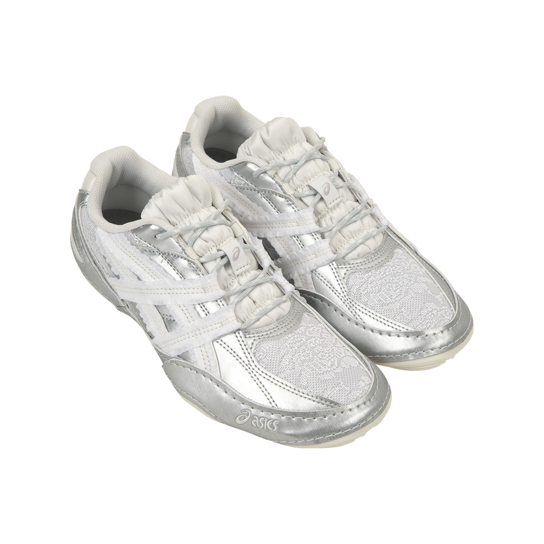 (W) 아식스 x 엠프티 비헤이비어 하이퍼싱크 화이트 퓨어 실버((W) Asics x Empty Behavior Hypersync White Pure Silver) - 4