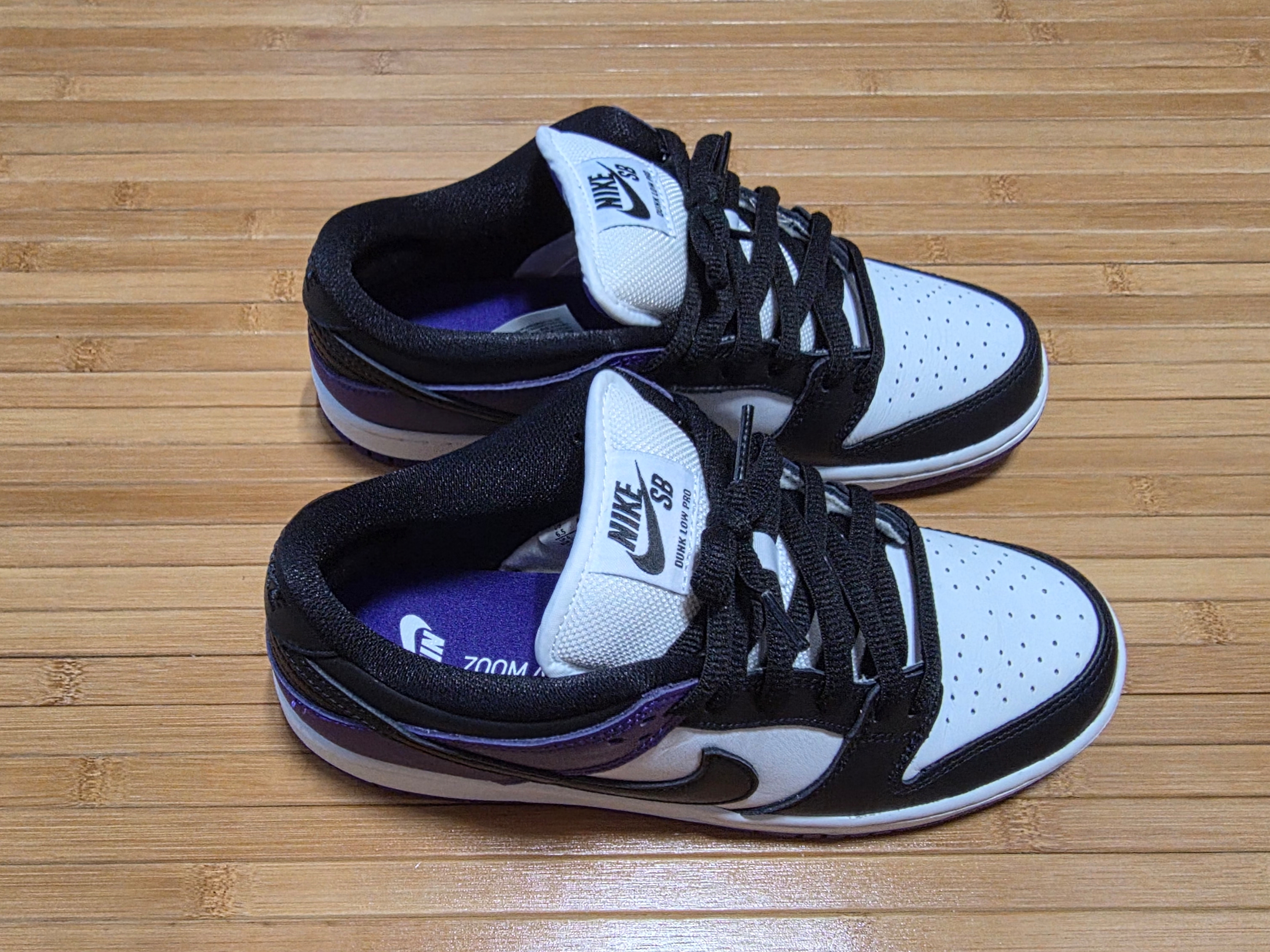 Nike SB Dunk Low Pro Court Purple 착용 스타일