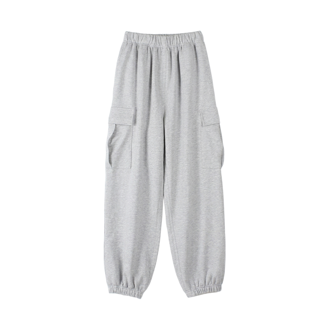 GC3922-그레이 GCLIP Banded Wide Pocket Cargo Training Sweatpants Gray