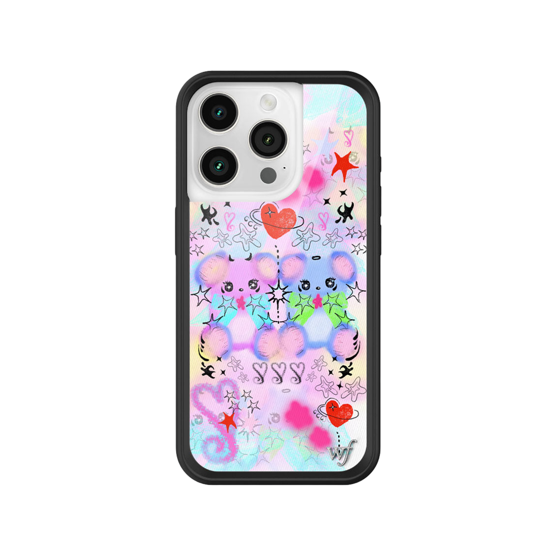 와일드플라워 아이폰 코튼 캔디 테디 케이스(Wildflower iPhone Cotton Candy Teddies Case)