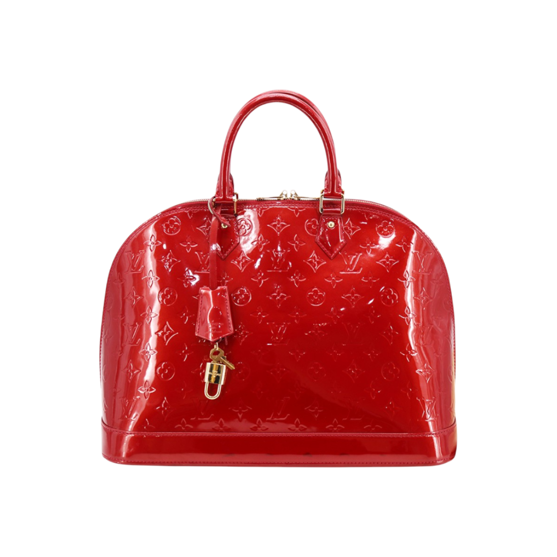 IT5UAEU2AKAP Louis Vuitton Alma GM Vernis