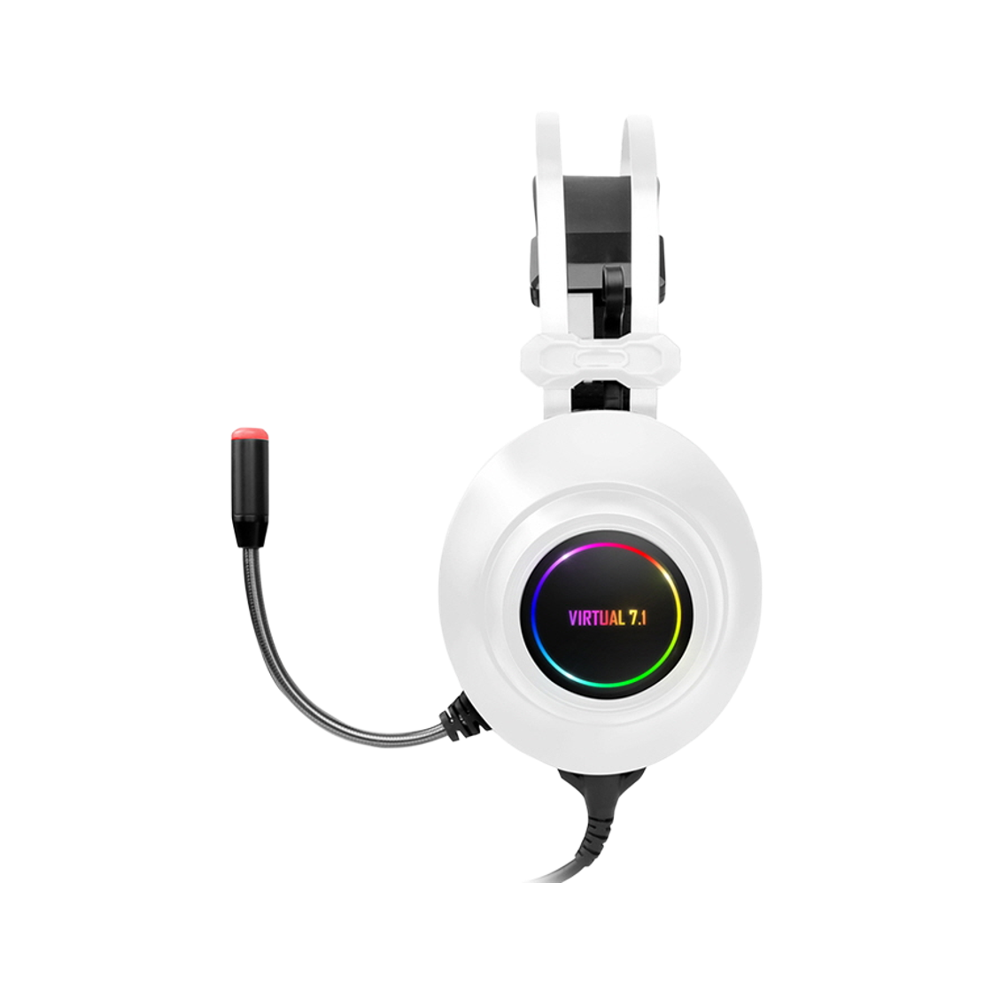 앱코 N550 ENC 가상 7.1 RGB 진동 노캔 마이크 3D 초경량 게이밍 헤드셋(ABKO N550 ENC Virtual 7.1 RGB Vibration No Can Microphone 3D Ultra Lightweight Gaming Headset) - 3