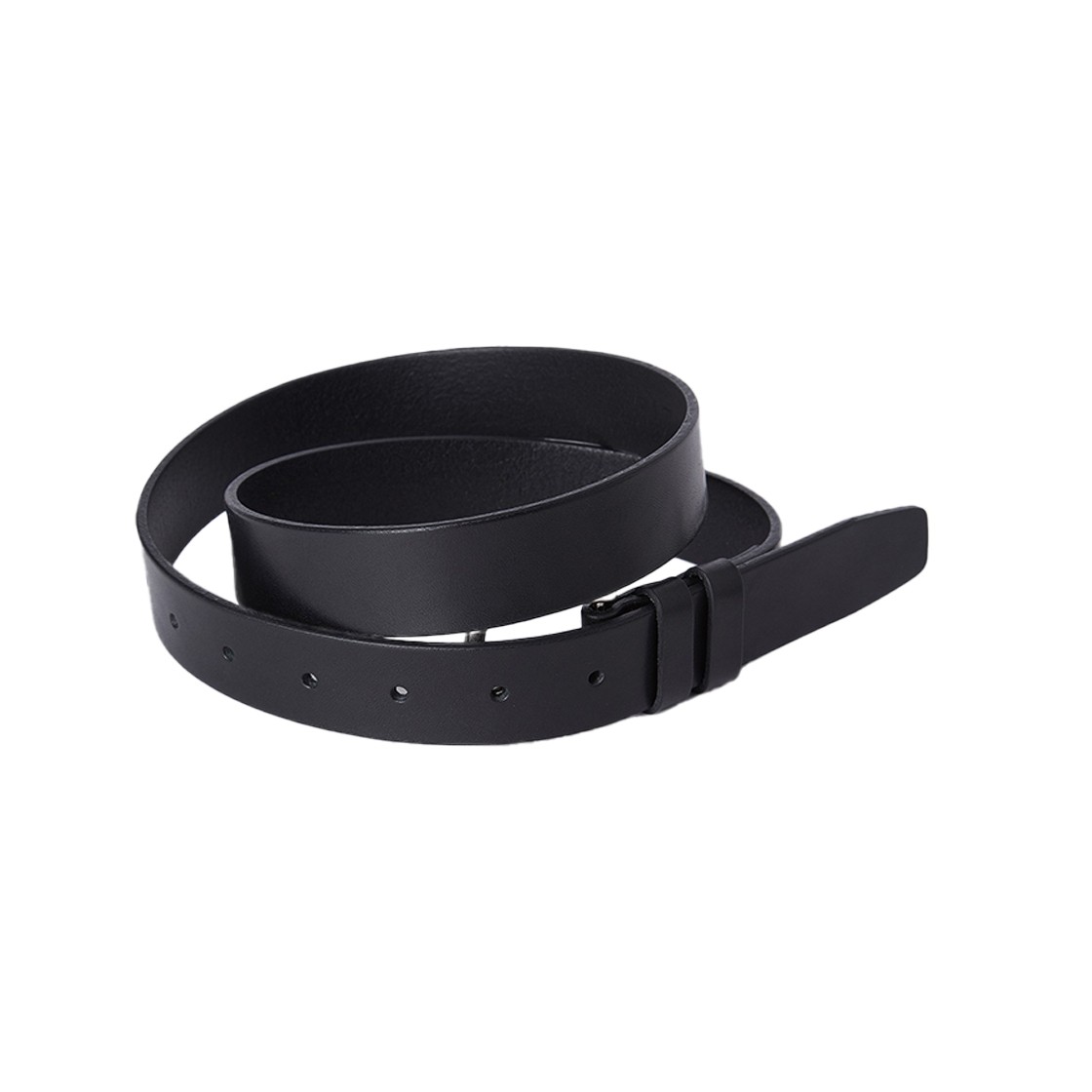 24/7 시리즈 언라인드 레더 벨트 블랙(24/7 series Unlined Leather Belt Black) - 2