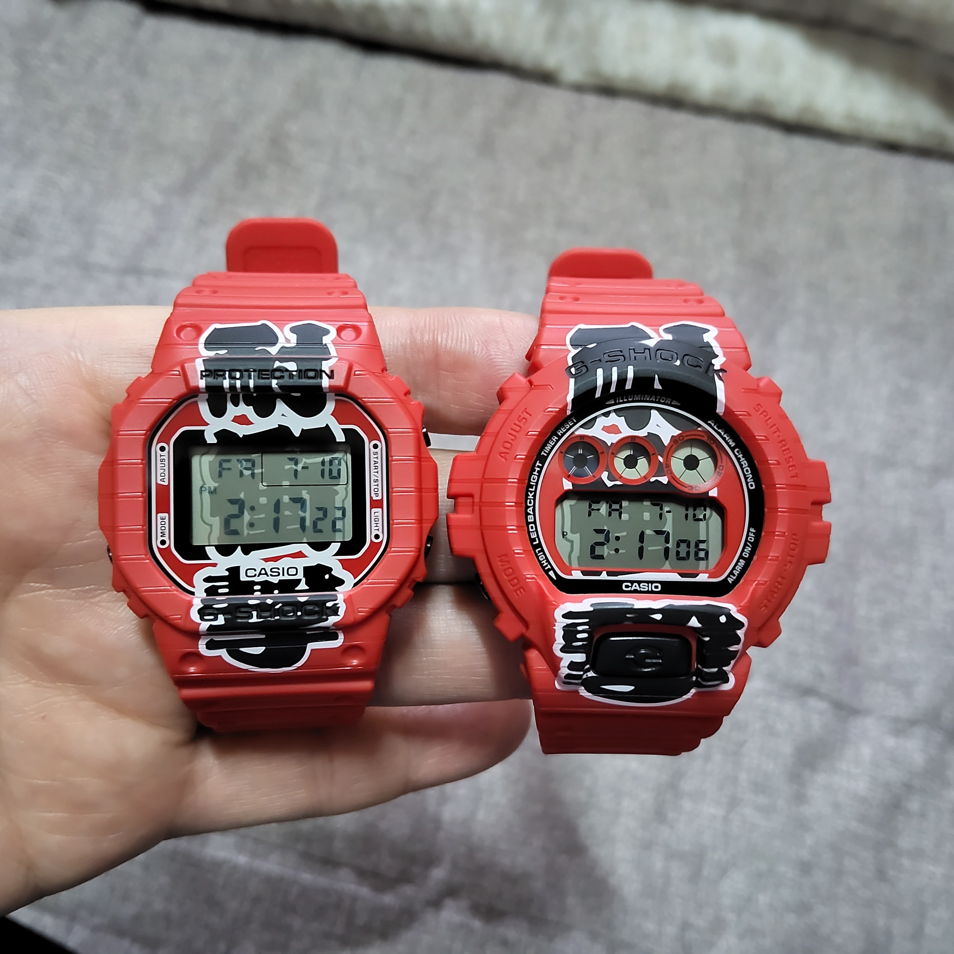 Casio G-Shock DW-6900AKA-4 착용 스타일 - 9