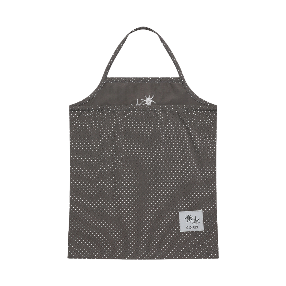 코이리스 타비 도트 홀터넥 슬리브리스 나시 차콜(Coiris Tavi Dot Halter Neck Sleeveless Charcoal) - 2