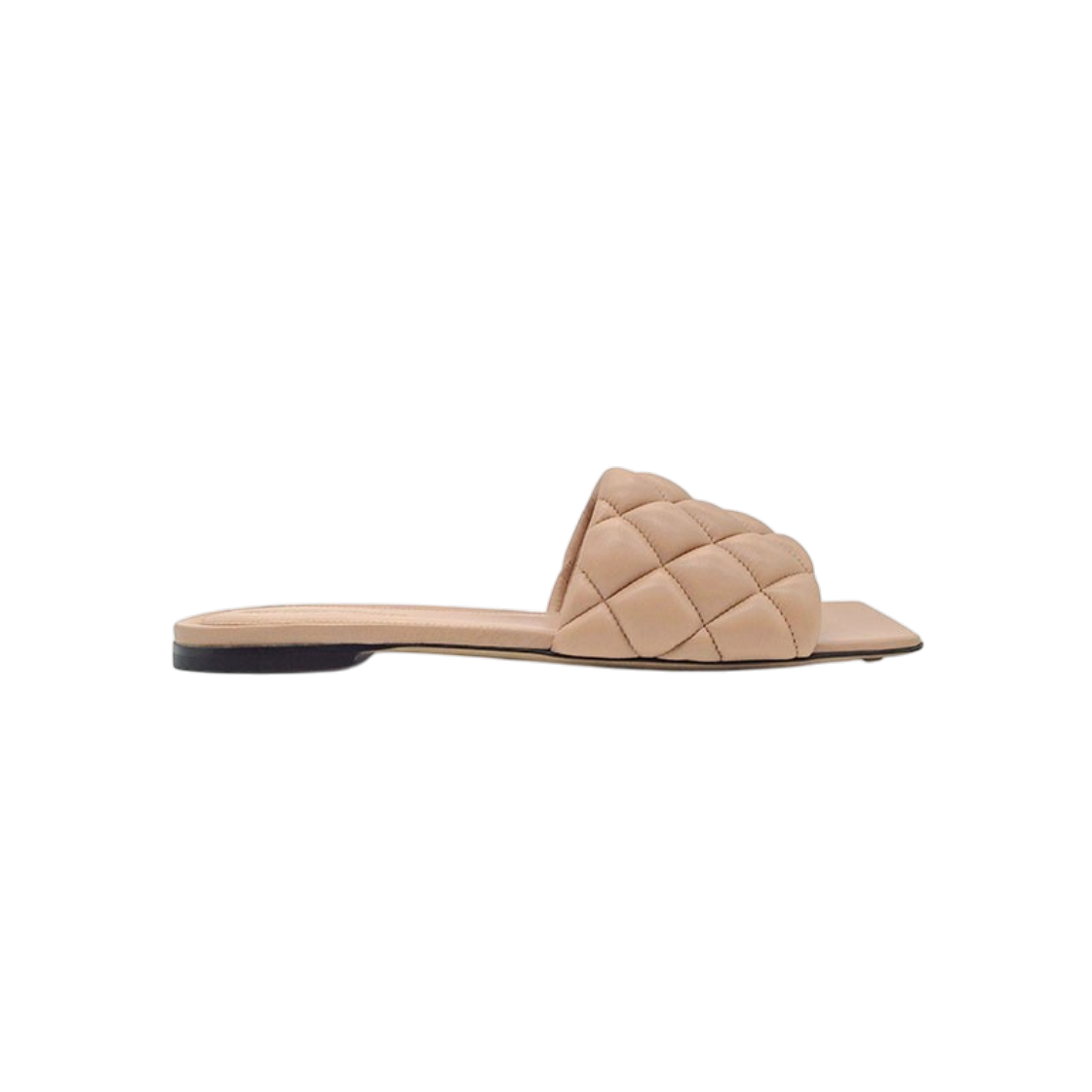 ITWI67J9ASSC Bottega Veneta Padded Lido Flat Slippers L140328