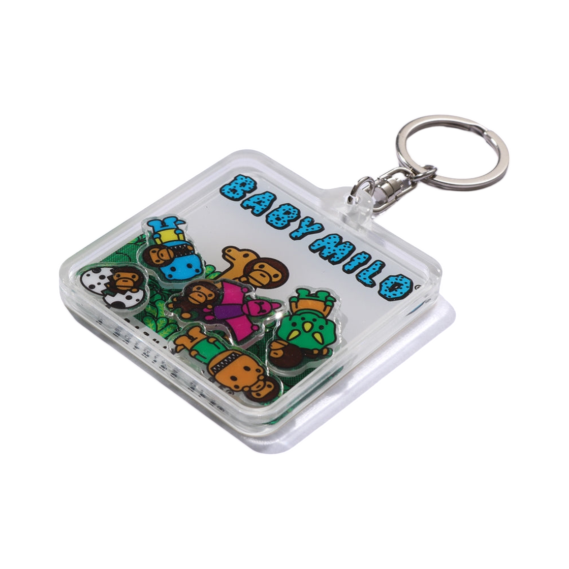 베이프 베이비 마일로 다이노소어 플로트 키체인 멀티(BAPE Baby Milo Dinosaurs Float Keychain Multi) - 2