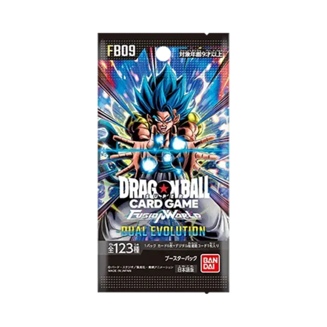 드래곤볼 슈퍼카드 게임 퓨전월드 부스터 팩 듀얼 에볼루션 팩 (6장/일어판)(Dragon Ball SCG Fusion World Booster Pack Dual Evolution (Card of 6/Japanese Ver.))