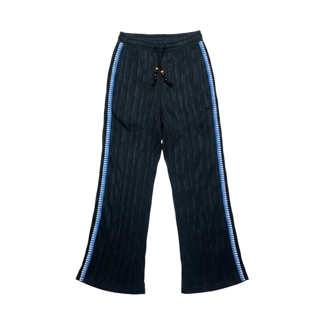 더그레이티스트 라인 플리츠 와이드팬츠 블랙(THE GREATEST Line Pleats Wide Pants Black)