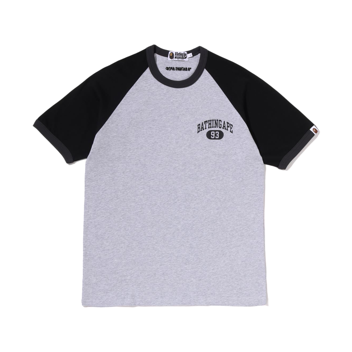 - BAPE College Raglan T-Shirt Black