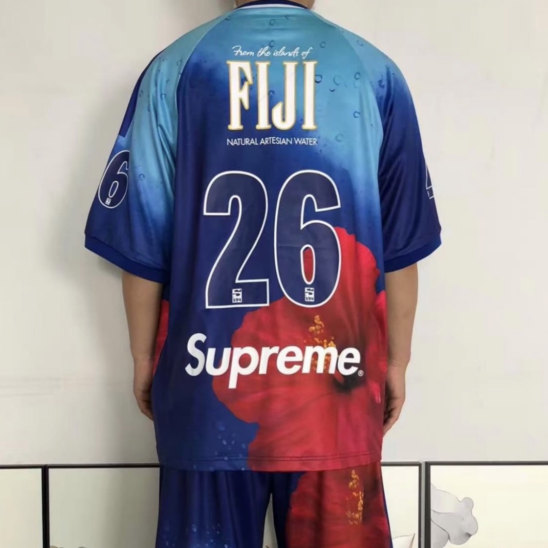 Supreme x FIJI Soccer Jersey Multicolor - 26SS 착용 스타일 - 4