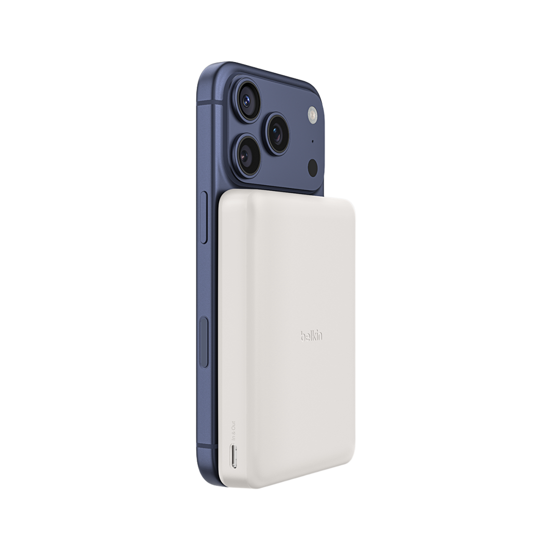 벨킨 10000mAh 초슬림 마그네틱 무선 충전 보조배터리 BPD015 샌드(Belkin 10000mAh Magnetic Wireless Charging Battery BPD015 Sand) - 1