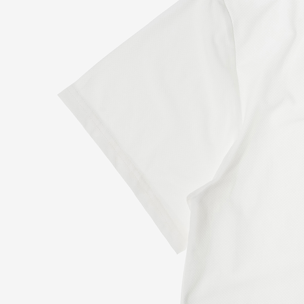 디아더생츄어리 오리진 빅로고 메쉬 반팔 티셔츠 화이트(THE ATHER SANCTUARY Origin Big Logo Mesh S/S Tee White) - 4