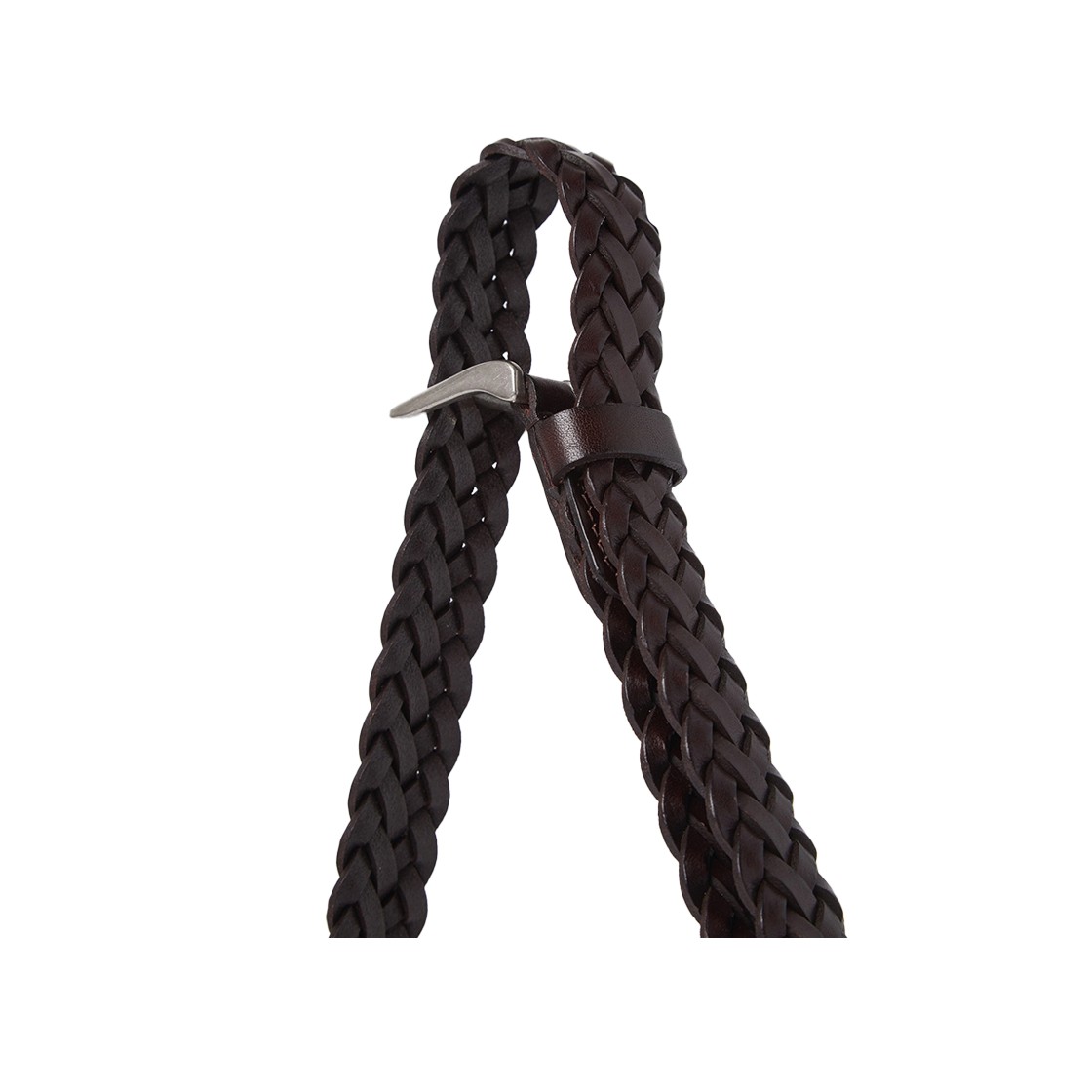 24/7 시리즈 이탈리안 레더 위빙 벨트 다크 브라운(24/7 series Italian Leather Weaving Belt Dark Brown) - 3