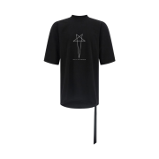Rick Owens Drkshdw Jumbo Short Sleeve T-Shirt Milk Black