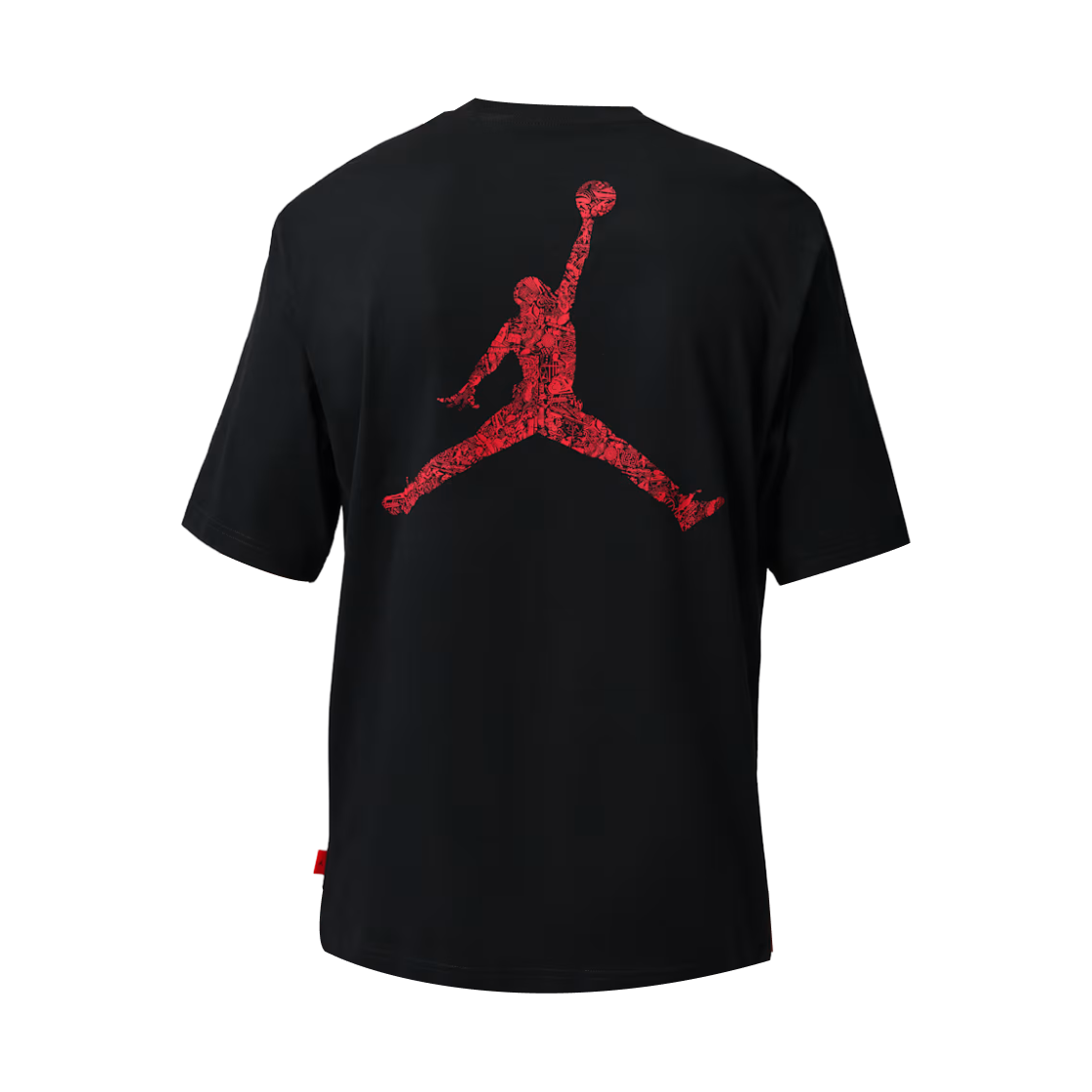 IM9999-010 Jordan Brooklyn T-Shirt Black University Red (IM9999-010)