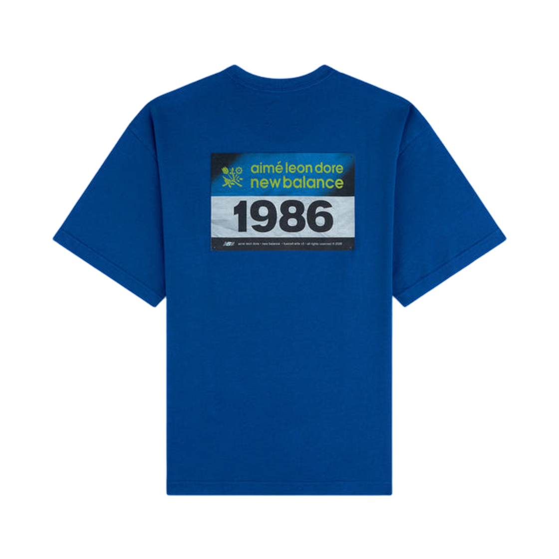 에메 레온 도르 x 뉴발란스 러닝 빕 티셔츠 리모주(Aime Leon Dore x New Balance Running Bib T-Shirt Limoges) - 1