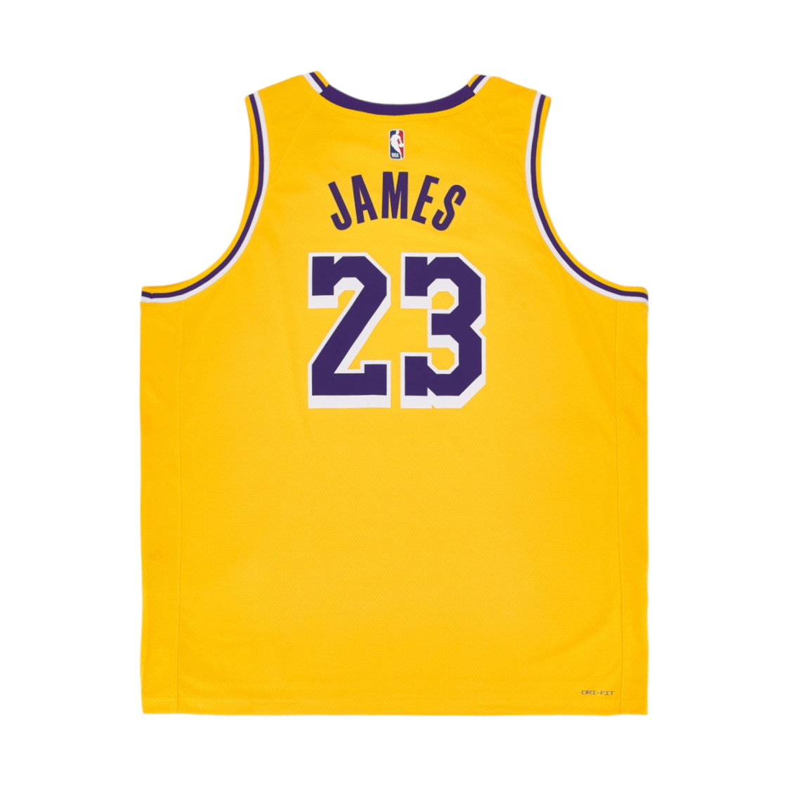 나이키 르브론 제임스 LA 레이커스 아이콘 에디션 2022/23 NBA 스윙맨 저지 아마릴로(Nike LeBron James LA Lakers Icon Edition 2022/23 NBA Swingman Jersey Amarillo) - 2