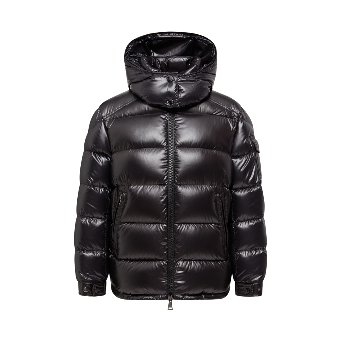 L2-093-1A00142-68950-999 (W) Moncler Maire Hooded Short Down Jacket Black - 26FW