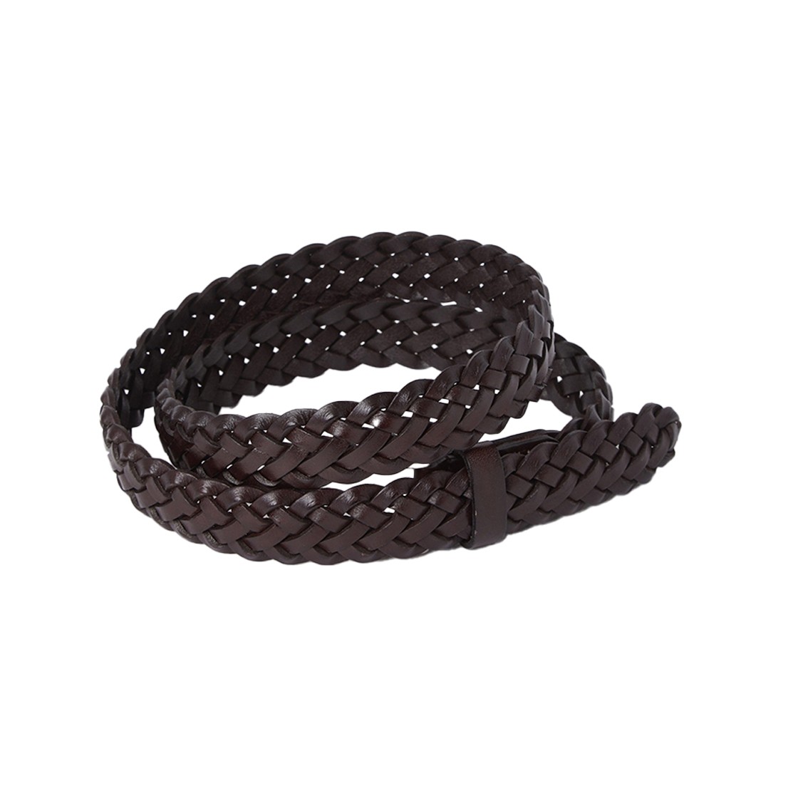 24/7 시리즈 이탈리안 레더 위빙 벨트 다크 브라운(24/7 series Italian Leather Weaving Belt Dark Brown) - 2