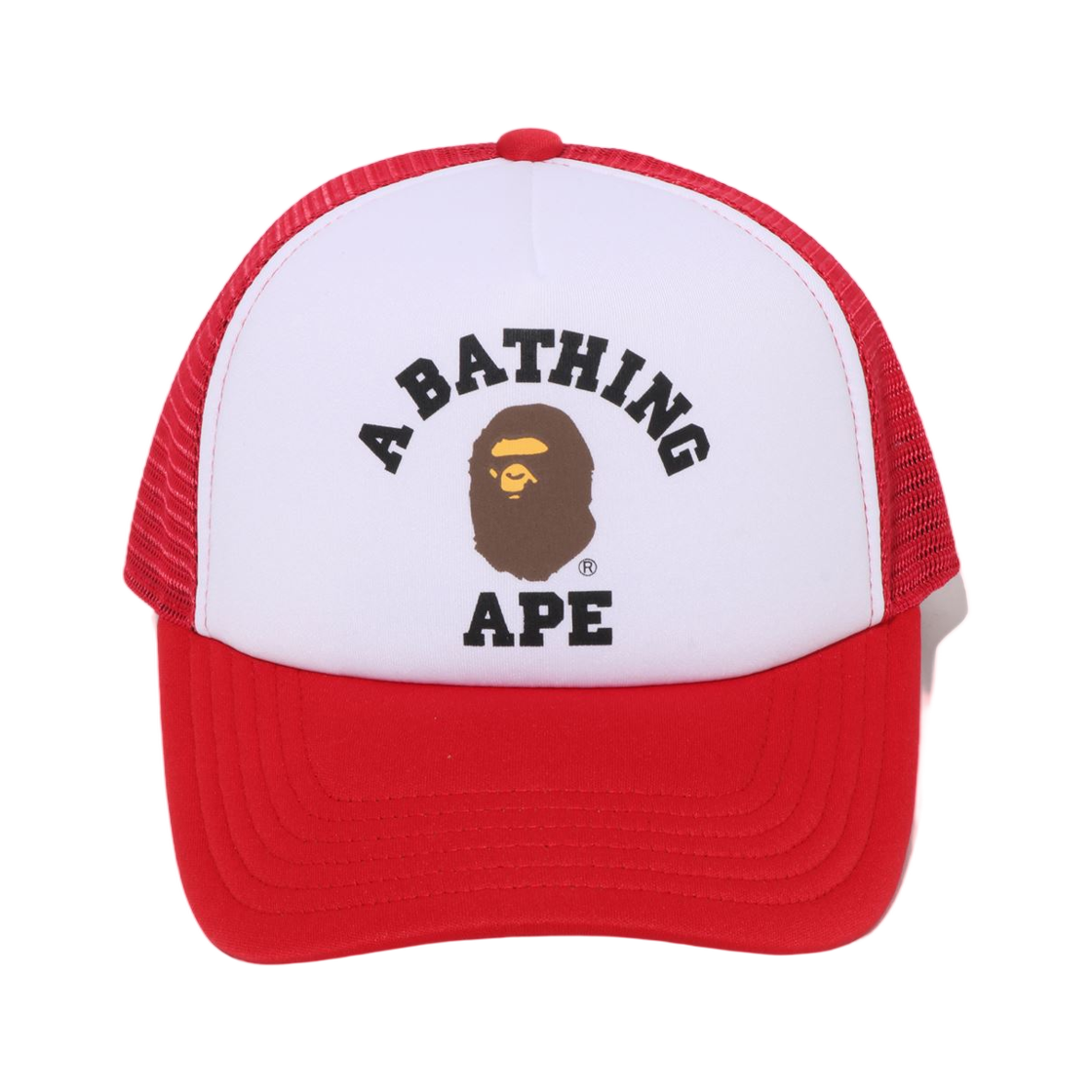 베이프 컬리지 메쉬 캡 레드(BAPE College Mesh Cap Red) - 2