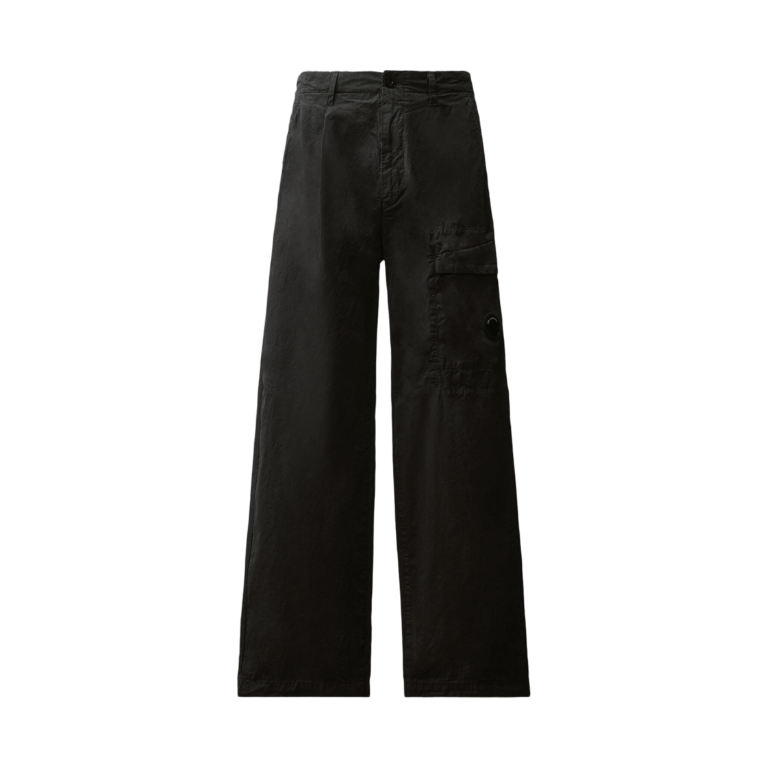 21CMPA111A110324G985 C.P. Company Micro-Reps Boxy Pleats Cargo Pants Raven Grey - 26FW