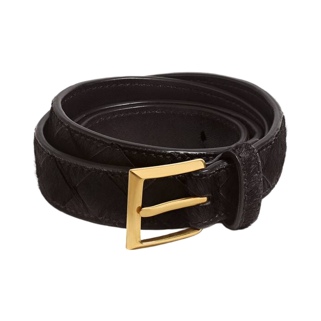 876726V66B42003 (W) Bottega Veneta Solo Belt Dark Bison