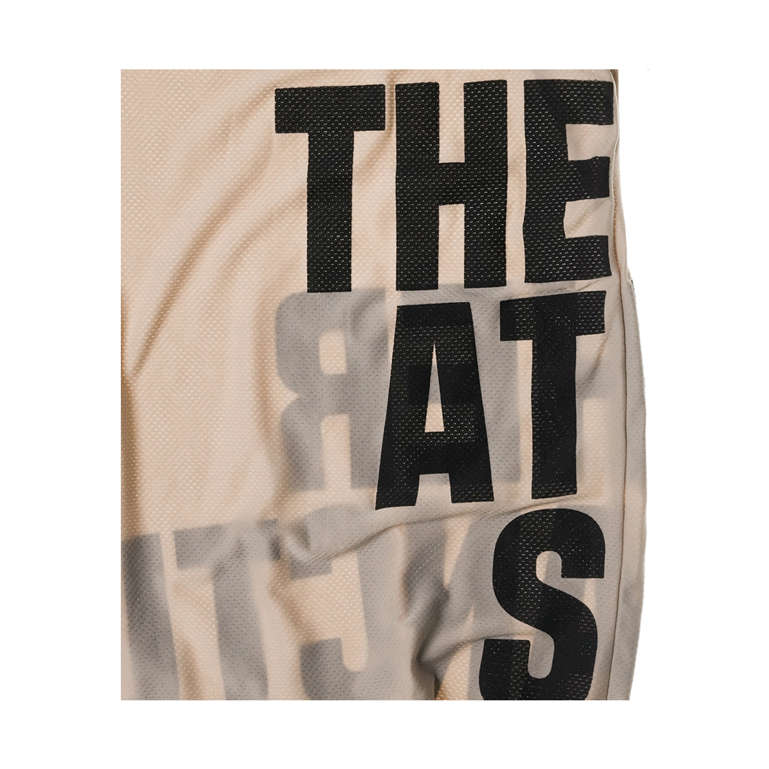디아더생츄어리 오리진 빅로고 메쉬 반팔 티셔츠 베이지(THE ATHER SANCTUARY Origin Big Logo Mesh S/S Tee Beige) - 3